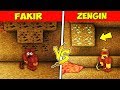 FAKİR VE ZENGİN MADEN YARIŞMASI !! 😱 - Minecraft