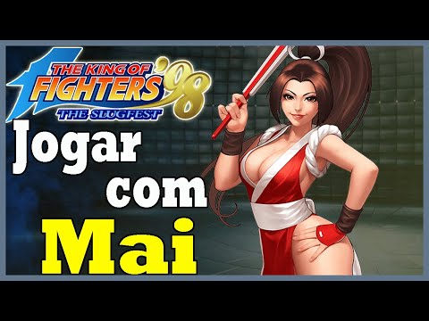 The King of Fighters 98 Online - Lutando contra Mai Shiranui 