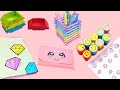 Amazing DIY School Supplies at Home 😍 | Stamp, Bookmark, Paper Pouch & Bag