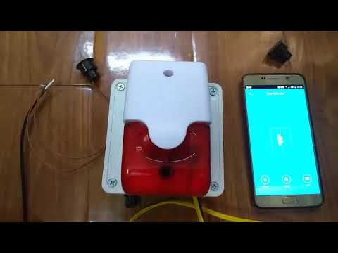 Hướng dẫn Bộ báo động quên đóng cửa - app điện thoại BD03 - YouTube