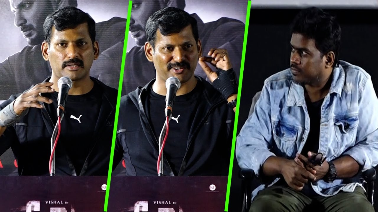 Download Actor Vishal Funny Speech | Veeramae Vaagai Soodum Movie Press Meet | Yuvan