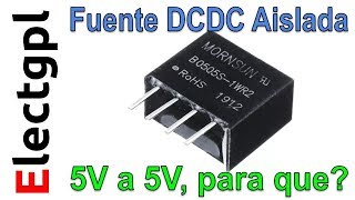 Fuente DCDC Aislada | Modulo 5V a 5V | Sponsor LCSC