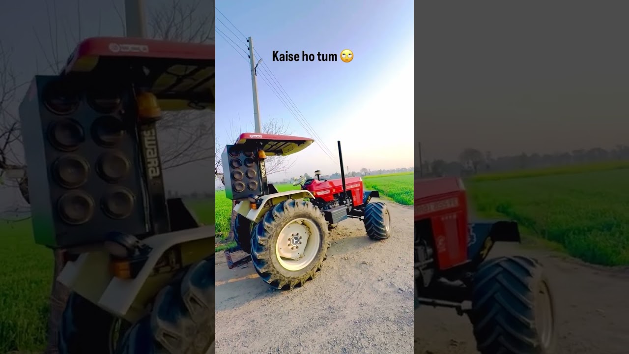 Kaise ho tum Hindi song on tractor 🚜 baaz 💫 