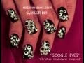 Easy Halloween Nails DIY Eyeballs Nail Art Tutorial