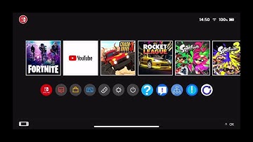 Nintendo Switch UI Demo