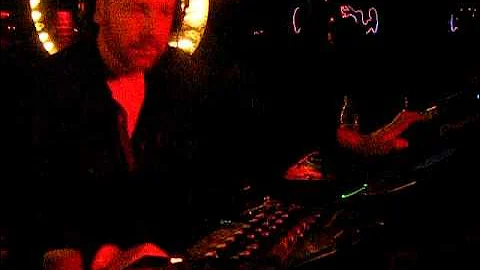 Master Kev on the decks at the Aid to the Soulless party at Mi Casa Holiday 2010.04