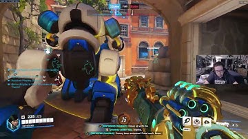 Overwatch 2 Pharah Gameplay on Push Map, Esperanca.