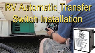 RV Automatic Generator Transfer Switch Installation  Southwire TRC