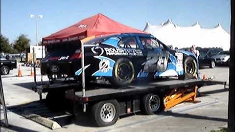 Roush Yates @28 car on a Dynojet Dyno, PRI 2011