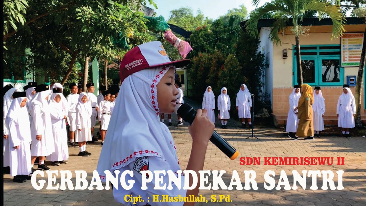 Gerbang Pendekar Santri SDN Kemirisewu II Pandaan