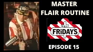 How to Flair Bartending (Part 15) Master level routine, Robert Stephens
