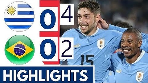 Penalty Brazil vs Uruguay 0-0 Pen 4-2 Resumen y Goles 2024