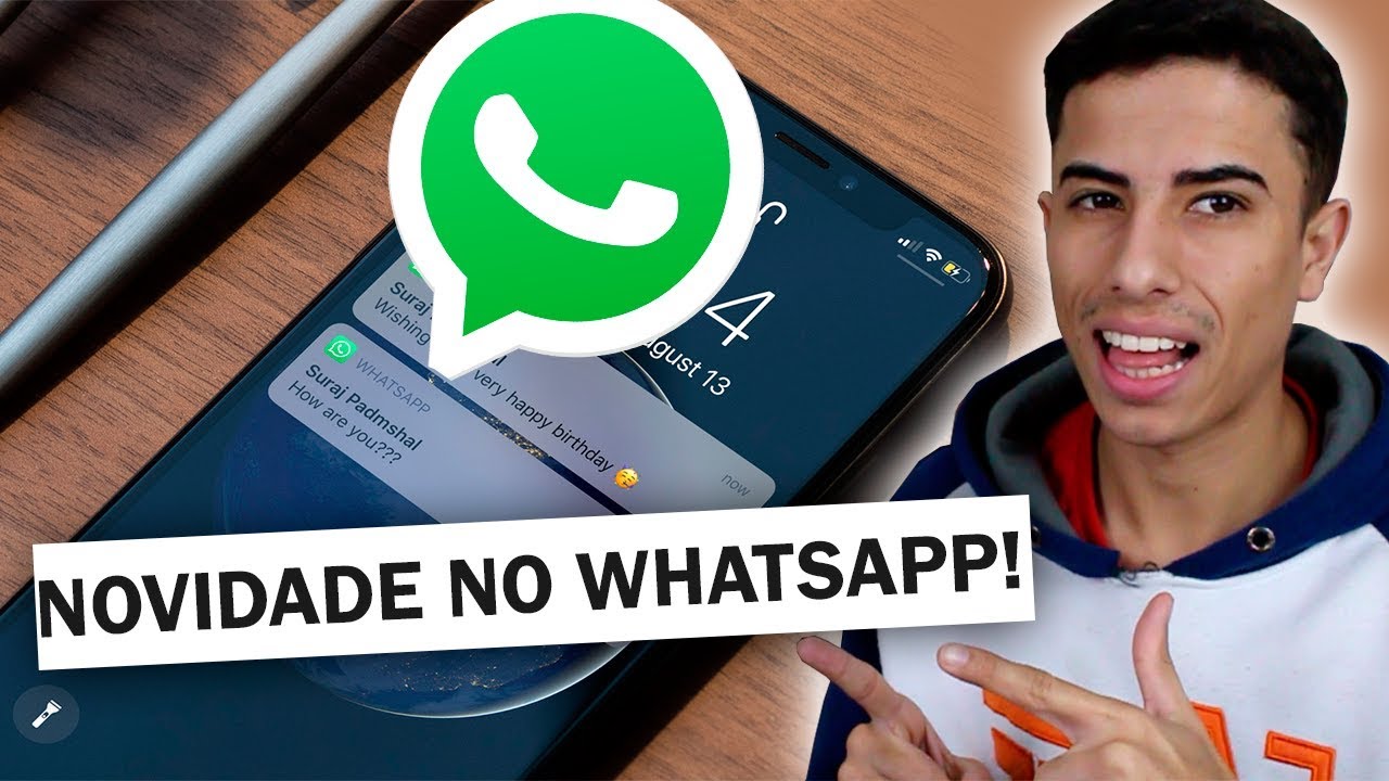 Você viu? WHATSAPP RECEBEU MAIS UMA NOVIDADE! - YouTube