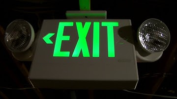Exit Sign Video 1