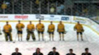 Swedish National Anthem--University of Michigan Hockey 2/19/11
