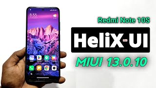 Redmi Note 10S MIUI 13.0.10 Update - Custom ROM ! | Install HeliX UI Redmi Note 10S | Dot SM screenshot 2
