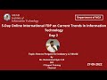 FDP - Day 2 : Topic: How to Prepare for Industry 4.0 World