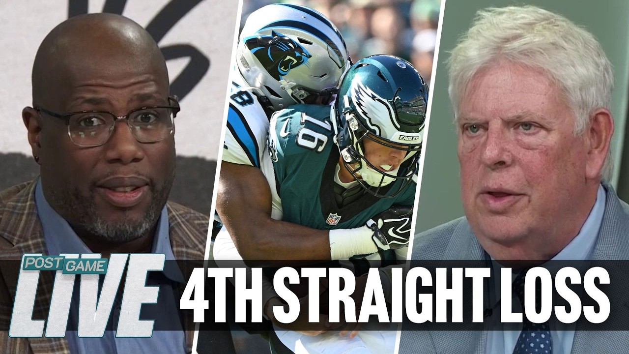 Eagles struggles continue & lose 4th straight game | Eagles Postgame Live