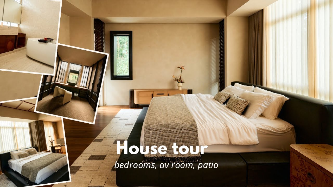 House Tour part 2 : Bedrooms, av room & everything else