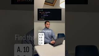 guess the output #python #code #challenges #programming #viralreelsvideo