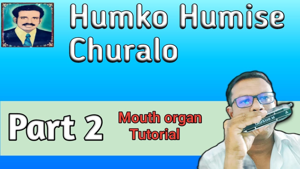 Humko humise churalo (part 2)mouth organ notes/ harmonica tutorial