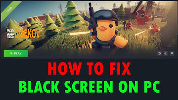 Fix Escape From Duckov Demo Black Screen Issue or Error On PC