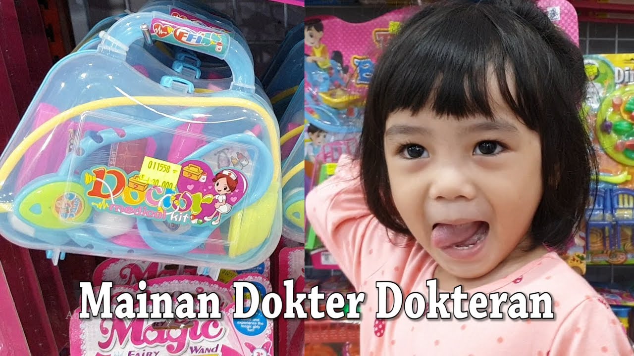 unboxing mainan anak balita lucu doctor play set for kids - main dokter dokteran. 