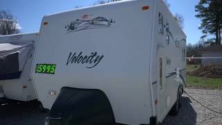 SOLD! 2006 Viking Velocity 22 RS Travel Trailer, Bunks, Rear Power Slide, Back Row Bargain, $5,995