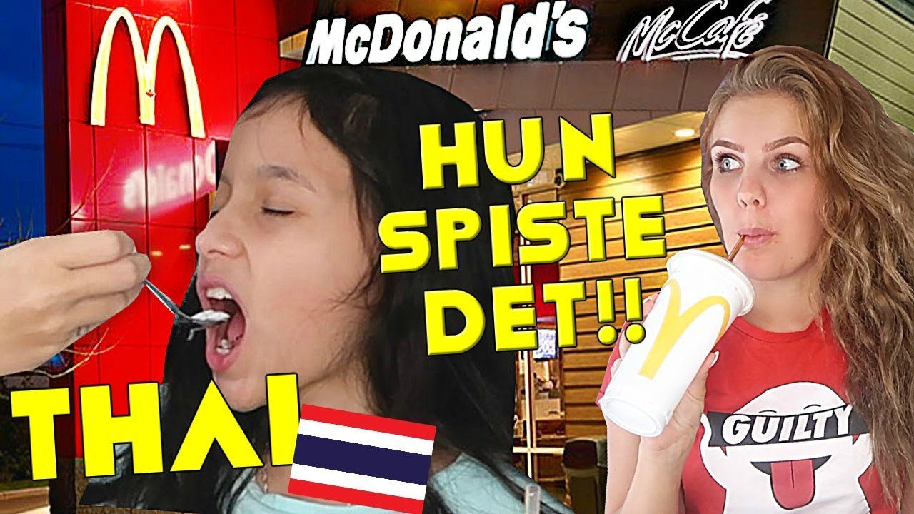 DET ER ULOVLIGT I THAILAND og skide klamt! | Thailandsk McDonald's Mad