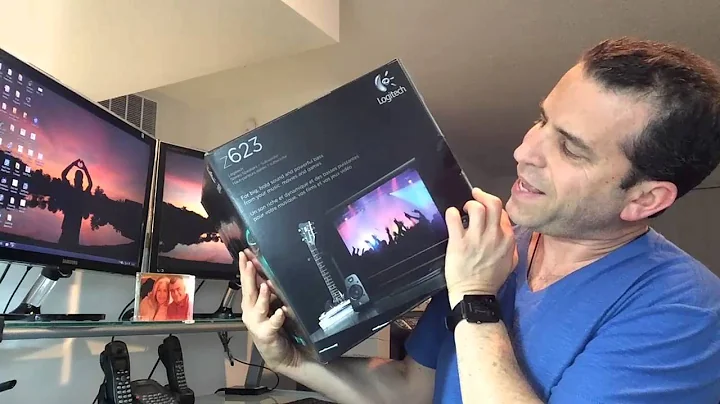 Logitech Z623 Speaker System Open Boxing and Review