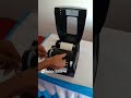 How to install ribbon loading and label load Honeywell ih 2 impact printer#barcode #techt#trending