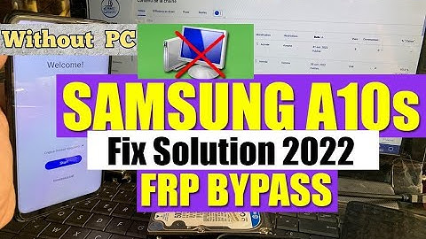 Samsung A10s Frp Bypass Android 11 Without Pc/Without Alliance Shield New Method 2022