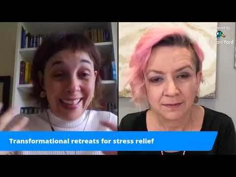 Transformational retreats for stress relief