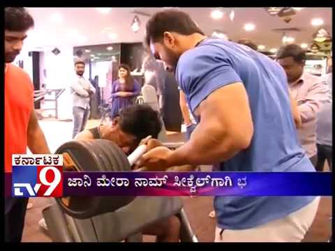 Duniya Vijay Gym Workout For Upcoming Movie Johny Johny Yes Papa