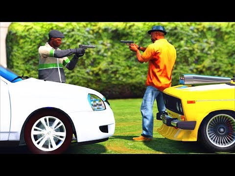 РЕАЛЬНЫЕ ПАЦАНЫ В GTA 5 - СТРЕЛА С АРСЕНОМ! ЖЕСТКАЯ ДРАКА ЗА ПРИОРУ! ⚡ГАРВИН