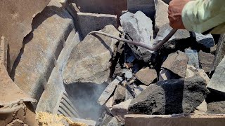 Non Stop Crushing | Satisfying Stone Crushing | Rock Crusher Stone Crushing in Action