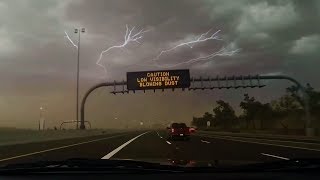 ROAD TRIP: Driving into an Arizona monsoon storm