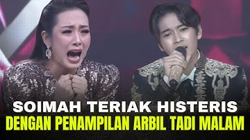 SOIMAH TERIAK HISTERIS DENGAN PENAMPILAN ARBIL ASAHAN DI GROUP 2 TOP 10 BESAR D