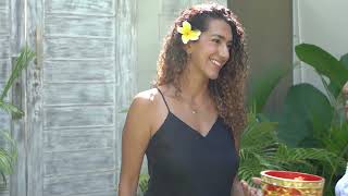 Welcome Experience at Escape Haven Luxury Wellness Retreat Bali