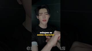 Enhypen members as Anime character 💫 #enhypen #engene #anime #kpop #kpopshorts
