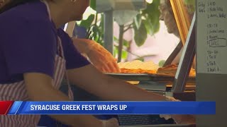 Syracuse Greek Festival wraps up Sunday afternoon