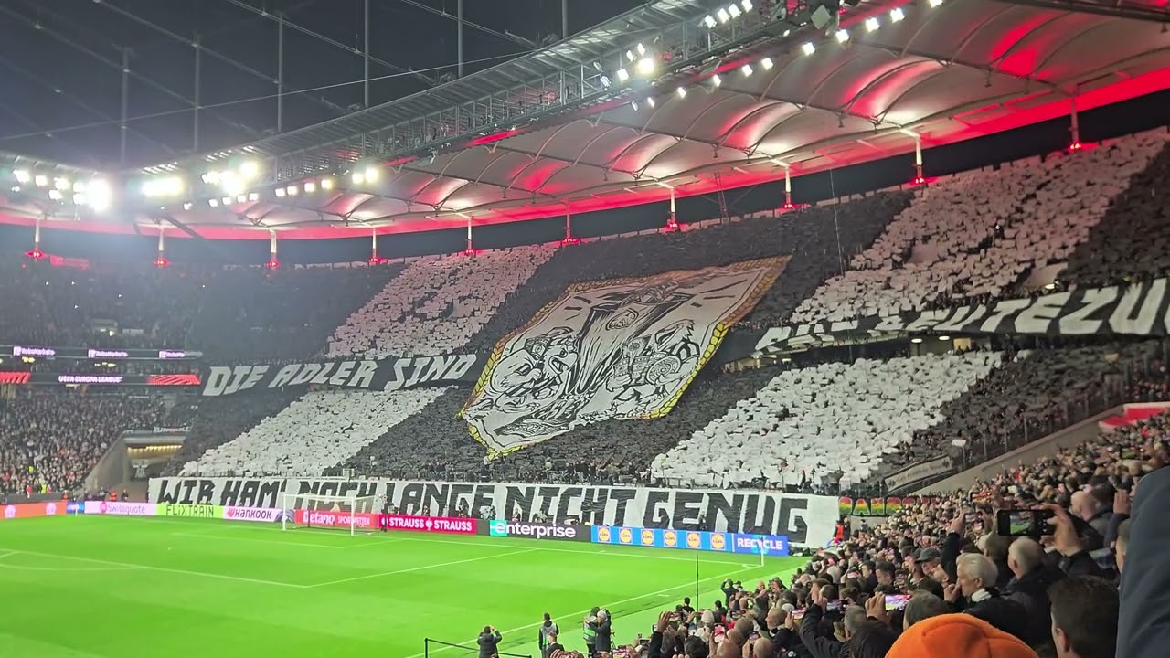 Eintracht Frankfurt vs Tottenham Hotspur  Choreography 17-04-2025