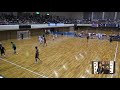 6日 ハンドボール男子 県営あづま総合体育館 昭和学院 ｘ 小林秀峰 2回戦  2