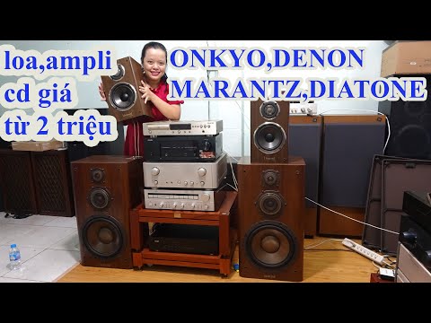 Video hàng về giá từ 2 triệu,loa ampli và cd... - youtube
