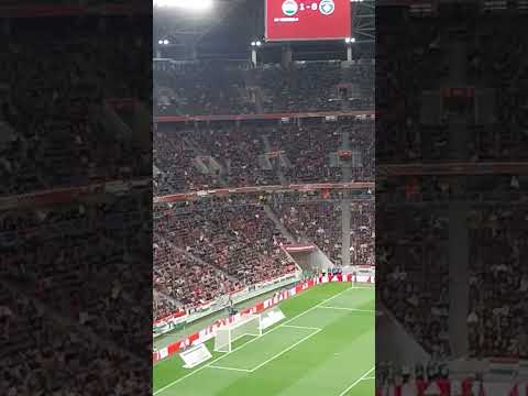 Szoboszlai Dominik Nevét Skandálja A Puskás Aréna Magyarország Koszovó 2 0 Szoboszlai 