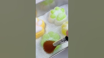 Let’s make a cat paw squishy together #handmade #squishy #fry #fufusquishy #taba