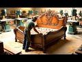 Impressive Bed Making Process | From Raw Wood to Masterpiece | Young Carpenter with Superior Skills