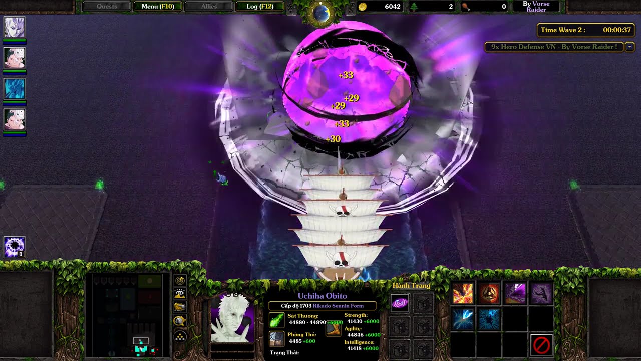 Feature Items: Uchiha Obito - Tobi ( One Piece ) - 9x Hero Defense VN