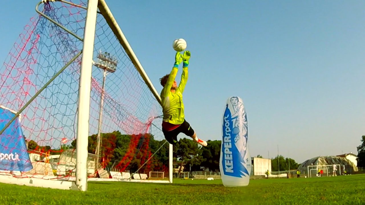 ALLENAMENTO PORTIERI - Parata in RECUPERO e CONTROTEMPO