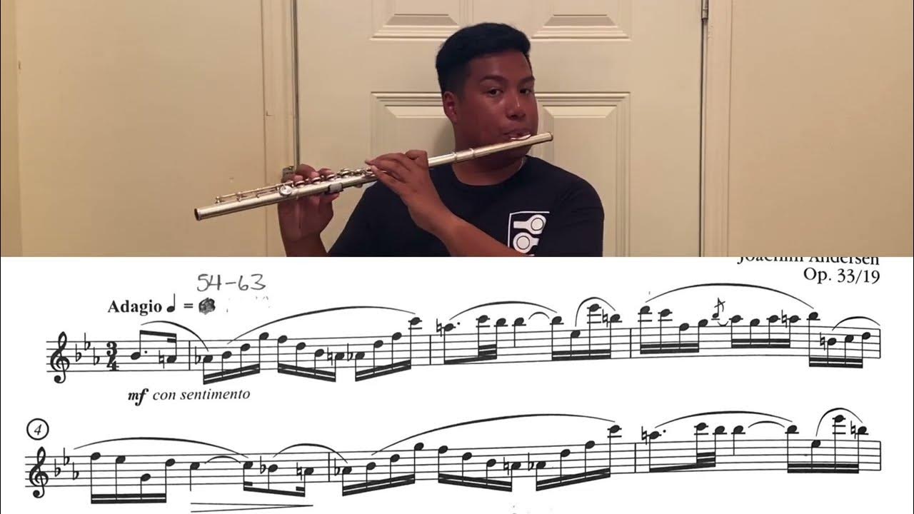 20222023 TMEA AllState Flute Etude 2 YouTube